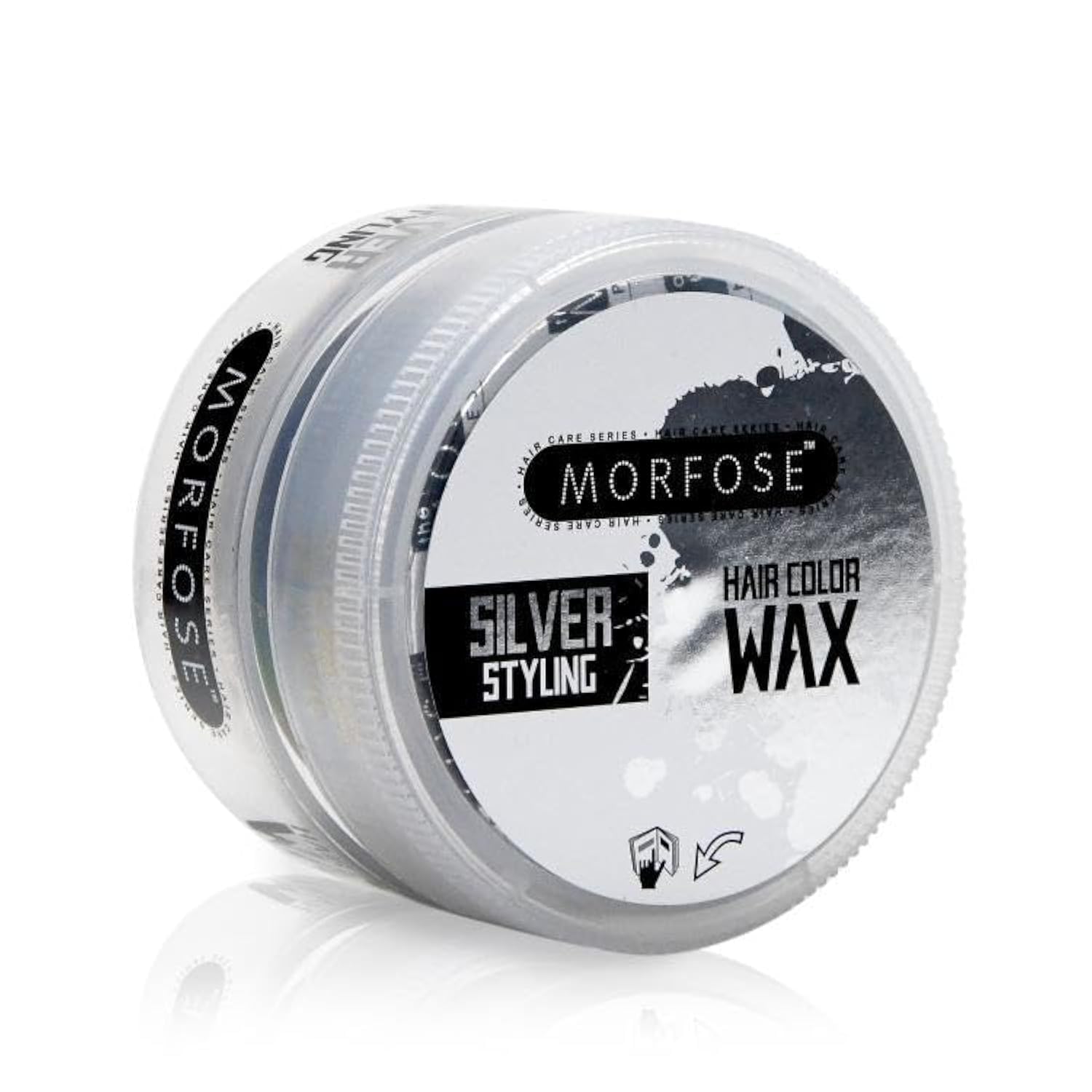Morfose Color Wax – OSSION Silver Styling Hair Color Wax 100 ml