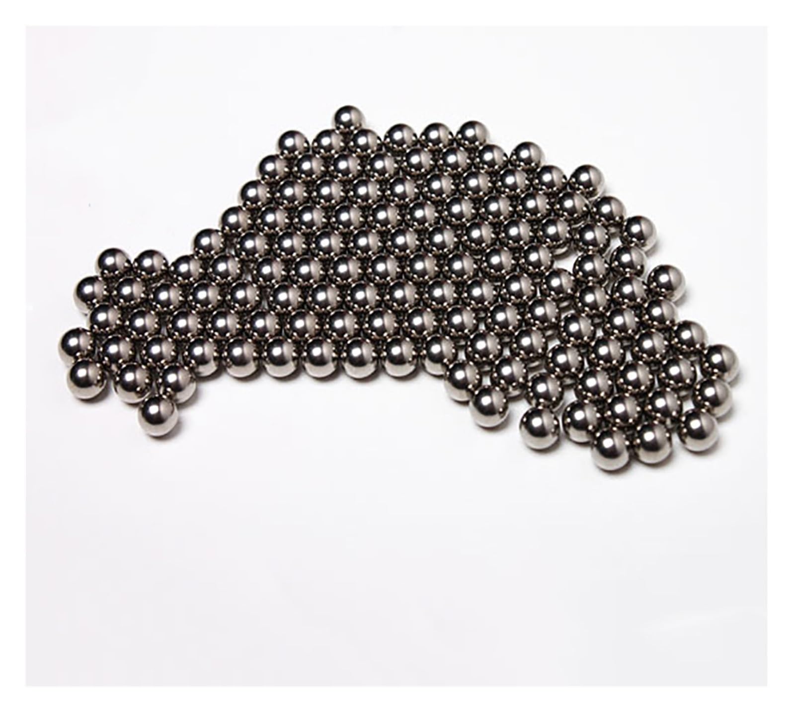Boule en acier inoxydable 420 solide, diamètre 0.4mm 0.5mm 0.6mm 1mm -12.7mm, perles en acier lisse de haute précision, boule ronde(10mm-50pcs)
