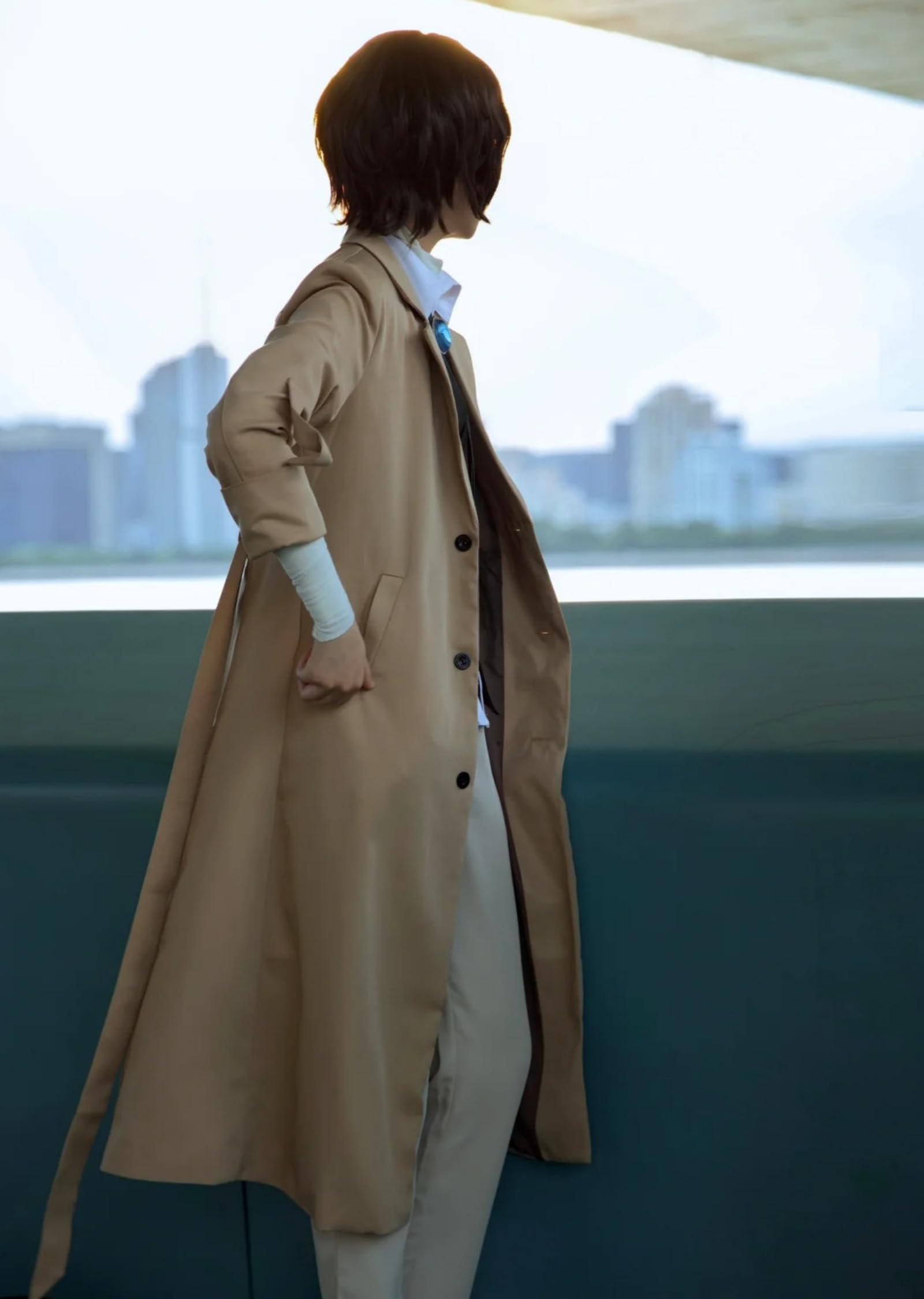 Bungo Stray Dogs Cosplay Dazai Osamu Cosplay Anime Cosplay Dazai Osamu Disfraz Carnaval Disfraz Bungo Stray Dogs Disfraces para todos los personajes