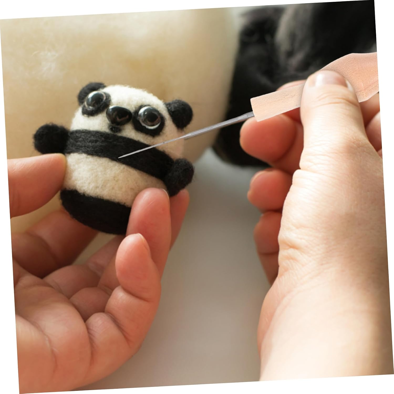 Veemoon 25pcs Felt Needles Needle Felting Tools for Crafts for Beginners and Experienced Includes Stainless Steel