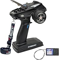 Vista 1 de X6 6 Canales Rc Transmisor y Receptor P6FG Con Giroscopio Integrado Modo Mixto Protección Fuera de Control Controlador Rc para Coche/Barco/Tanque a