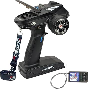 X6 6 Channel Rc Transmitter and Receiver P6FG Built-in Gyro Mixed Mode Out of Control Protection RC Controller for Remote Car/Boat/Tank