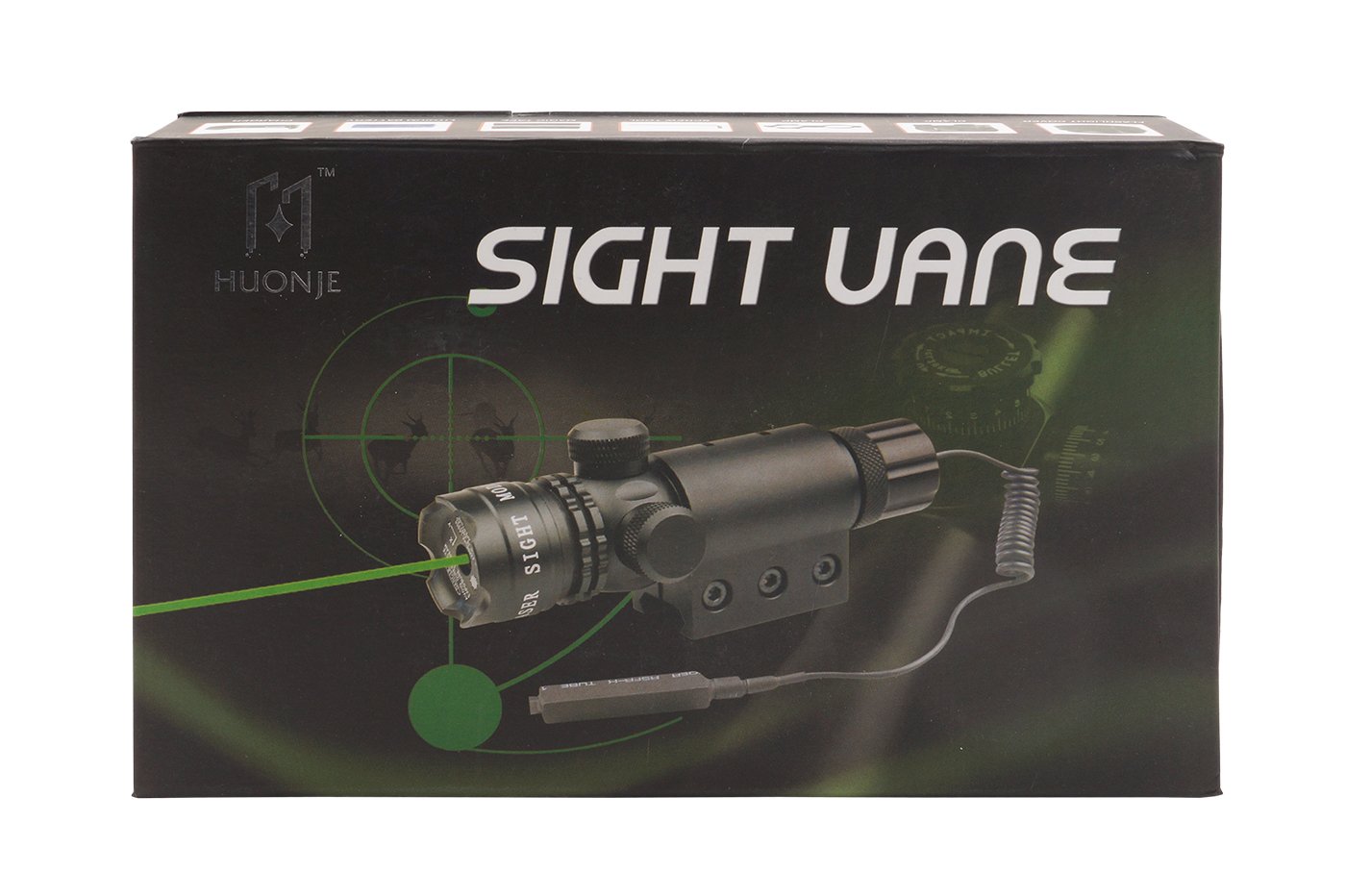 KIT MIRINO LASER DI PRECISIONE FUCILE CARABINA FASCIO VERDE