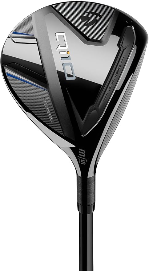 Left Handed TaylorMade Golf Qi10 15 * 3 Wood Stiff Fujikura Ventus TR Blue 6