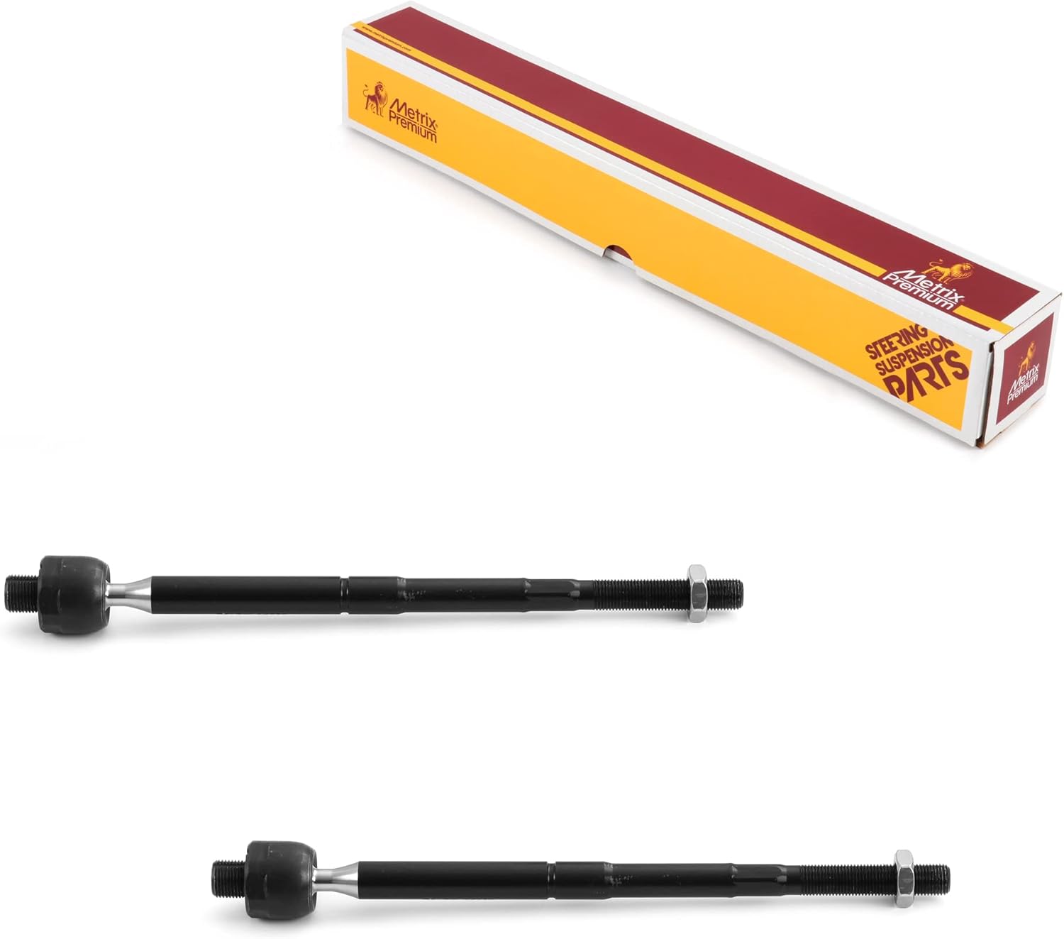 Metrix Premium Chassis Parts - 2 PC Front Inner Tie Rod End Kit Fits 08-10 Dodge Challenger, 07-10 Charger RWD, 06 Charger, 05-08 Magnum RWD, 05-10 Chrysler 300 RWD Replacement EV80702, Made in Europe