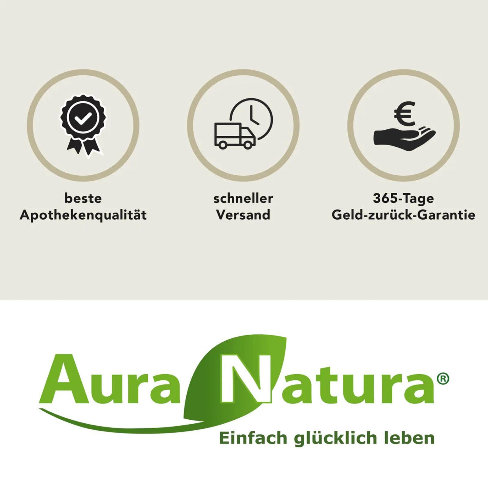 Aura Natura® Fermentura Granatapfel Kapseln – 30 hochdosierte Kapseln mit fermentiertem Granatapfelextrakt & 200 mg Ellagsäure – je Tagesdosis 536 mg – 1 Monat Vorrat & Vegan