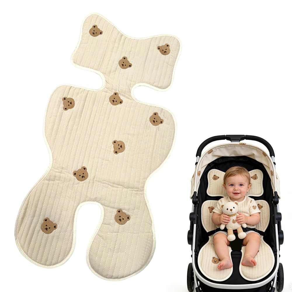 Nzkeuf Atmungsaktive Sitzauflage Buggy, 72x40cm, Universal Baby Sitzauflage  Kinderwagen, Waschbar, Khlt und Schtzt, Sommer Sitzeinlage fr Buggy  Kindersitz Babyschale, Sitzauflagen fr Kinderwagen : Amazon.de: Baby