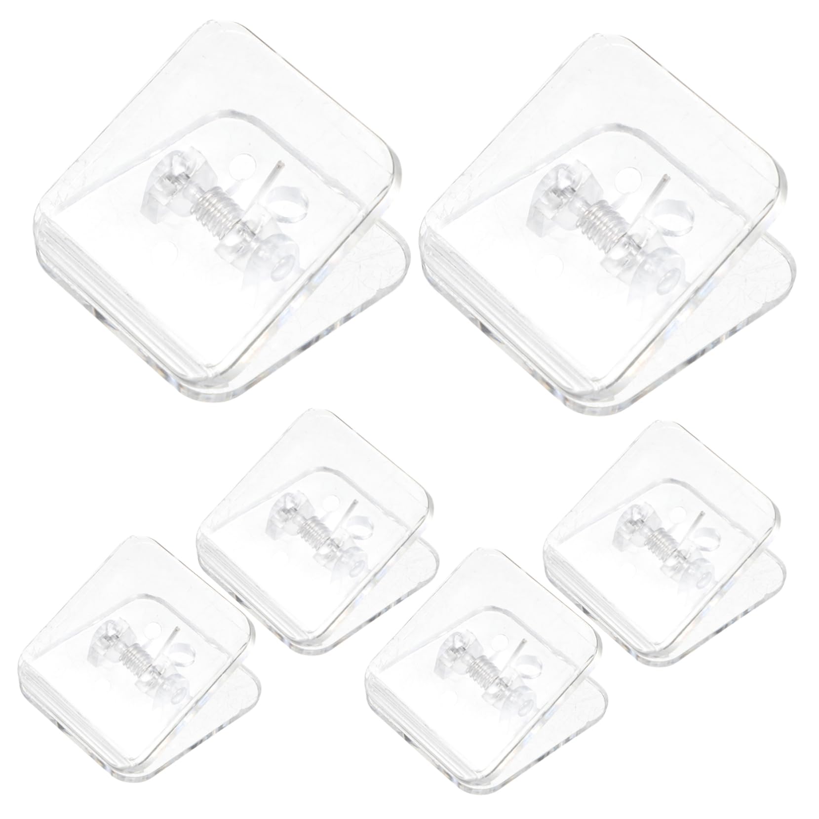 Toddmomy Pee Pad Holder for Dogs Wall Mount Pads Clip Adhesive Dog Potty Training 6 Pack Easy to Install