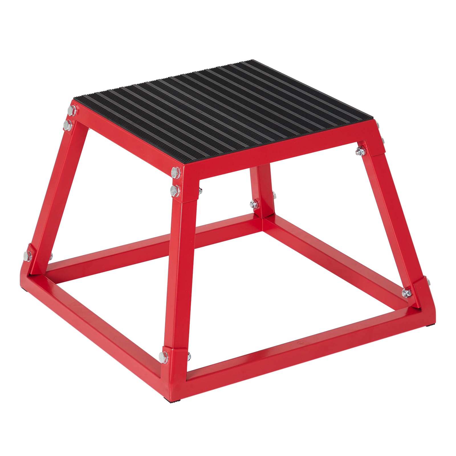 Plyometric Jump Box 30cm, Steel Plyo Box for Home Gym Training