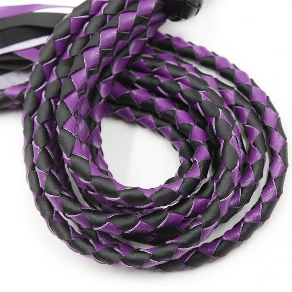 Funta in Pelle Finta per Cavalcare Il Raccolto Morbido per Allenamento Equestre Whep Welped in Pelle per Costume Cosplay
