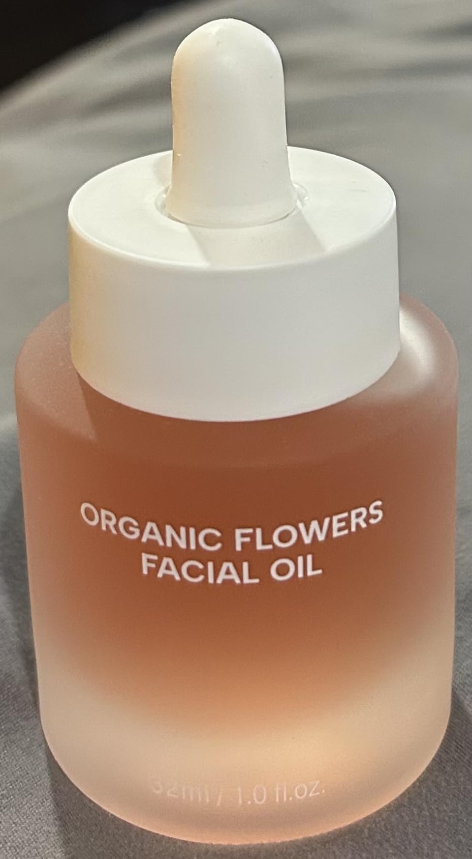 Whamisa Organic Flowers Facial Oil Deep Rich, Hydrating Watery Formula with Fermented Ingredients, Nourishing, Glowing Hydration, Korean Skin Care (32ml)