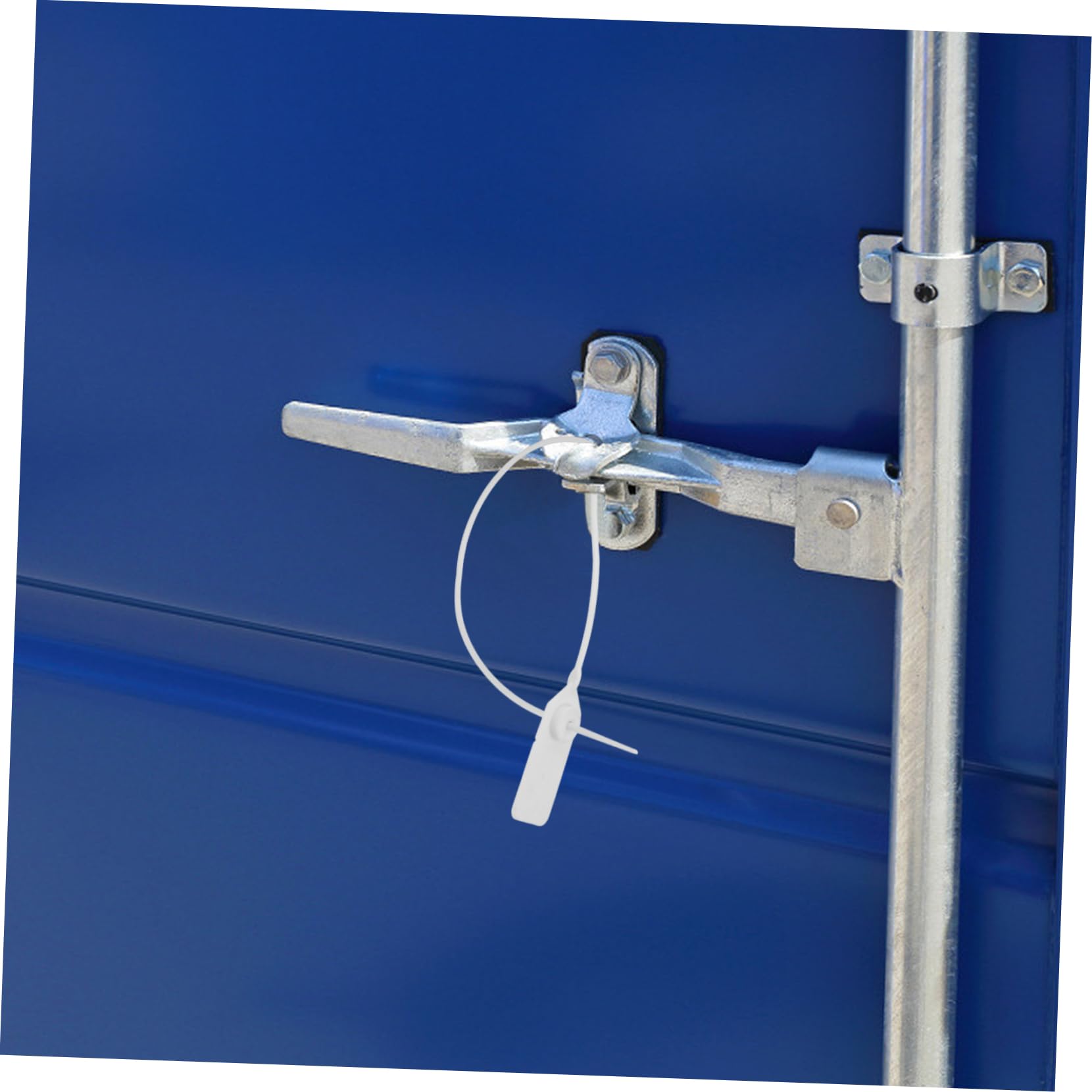 NAMOARLY 48pcs Plastic Bolt Sealer Tamper Proof Security Seals Self-Locking Safety Tags Disposable Ties for Logistics Packaging Random