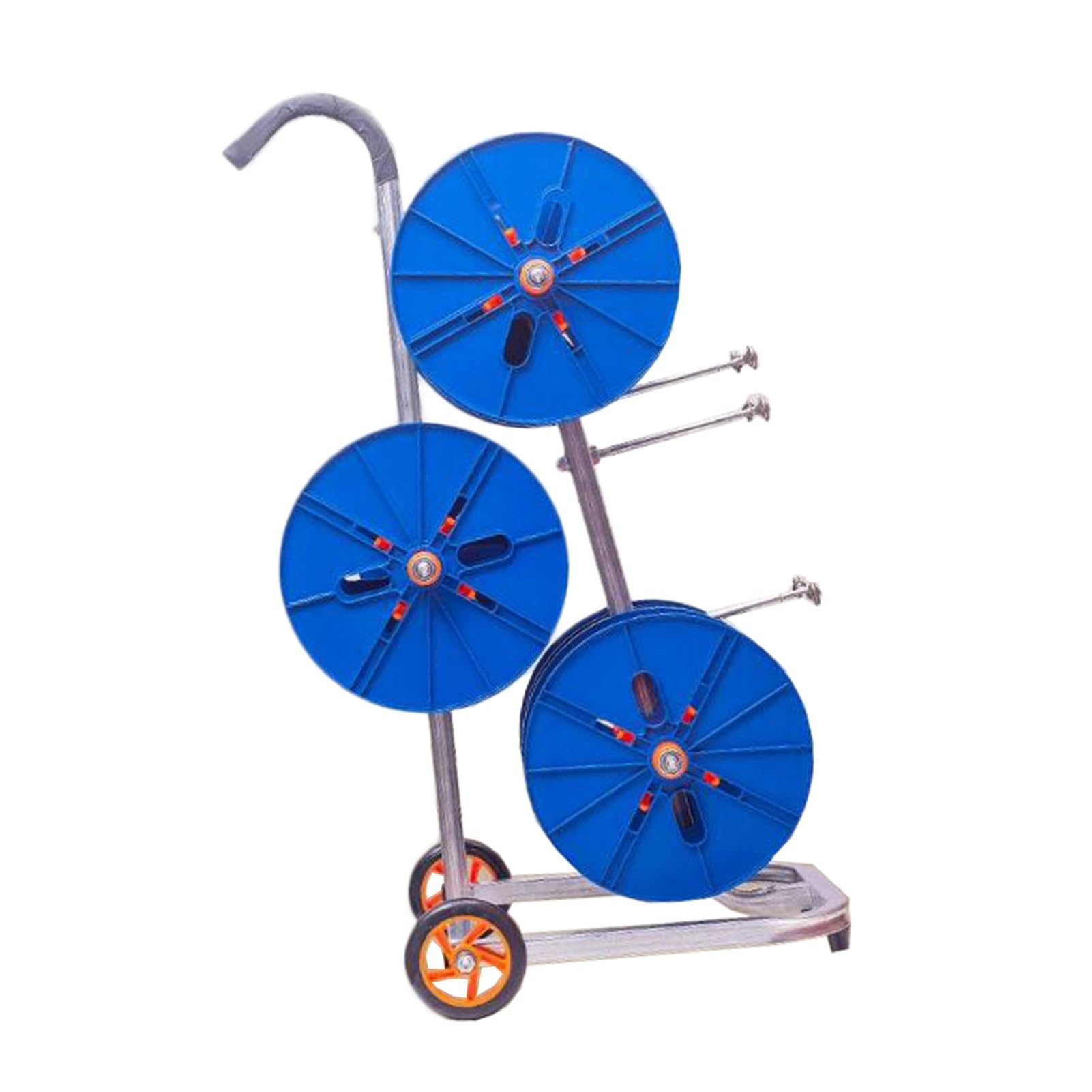 Chariot porte-bobines à roulettes pour déplacer facilement vos câbles industriels