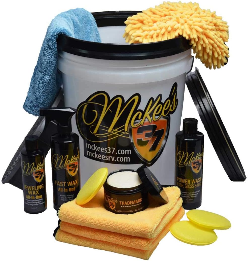 McKee's 37 Elite Carnauba Collection Wash Bucket Kit