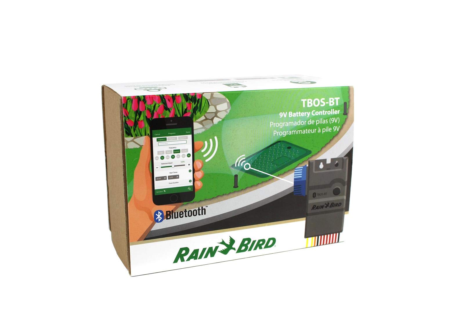 Programador Bluetooth Rainbird TBOS-BT06 6 estaciones