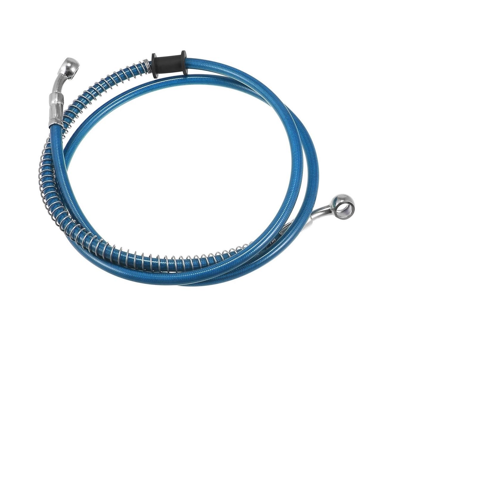 Ksxzw Blue Motorbike Part Motorbike Accessories 1.3M 28° Motorcycle Hydraulic Brake Line Oil Hose Pipe