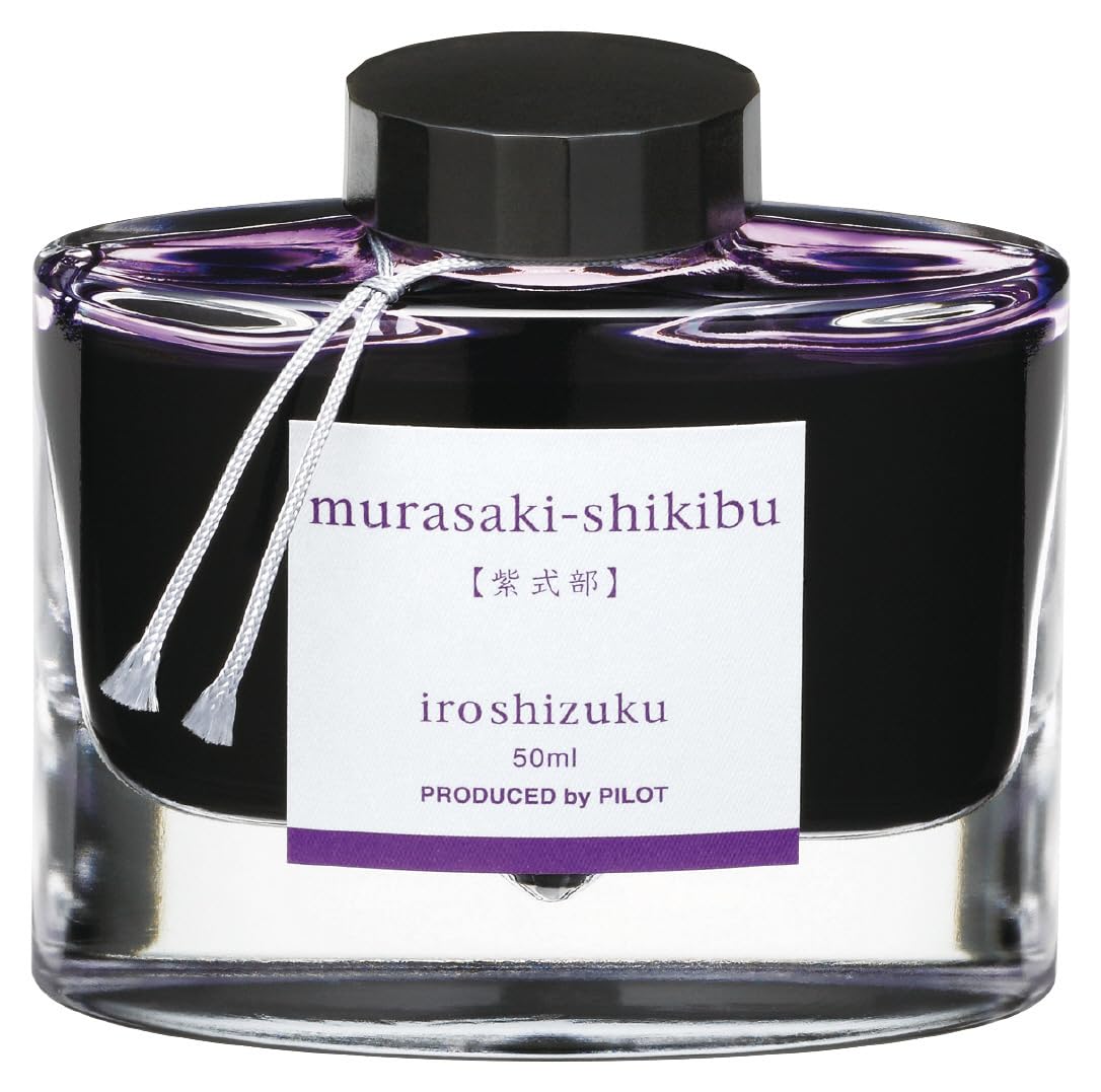 Pilot Iroshizuku Pluma estilogrfica50ml Botella de Tinta murasaki-shikibu Lady murasaki Shikibu (Morado) (Japn Importacin)