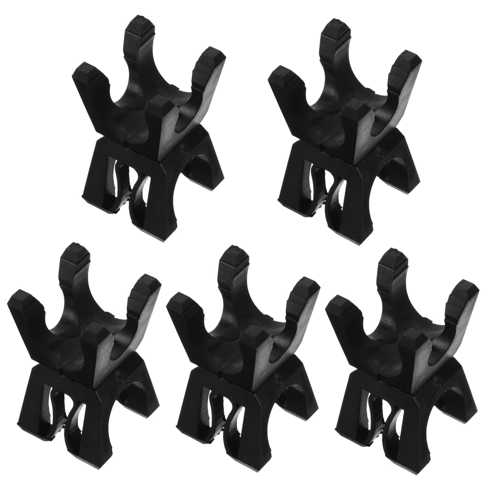 BESPORTBLE 5pcs Plastic Agility Pole Swivel Clips for Soccer and Basketball Training Marker Rod Buckles Adjustable Angle Sports Equipment for Efficient Attachment and Durability