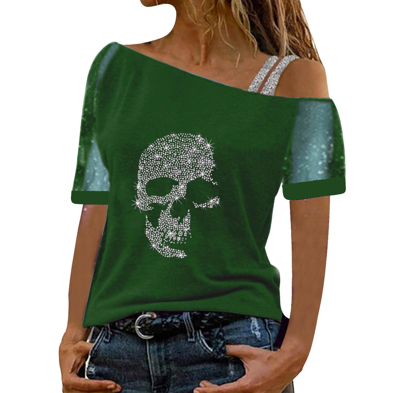 YpingLonk Camisas De Mujer Tallas Grandes De Manga Larga con Cuello En V Camiseta Estampada En 3D Tops Blusa Suelta De Moda De OtoñO