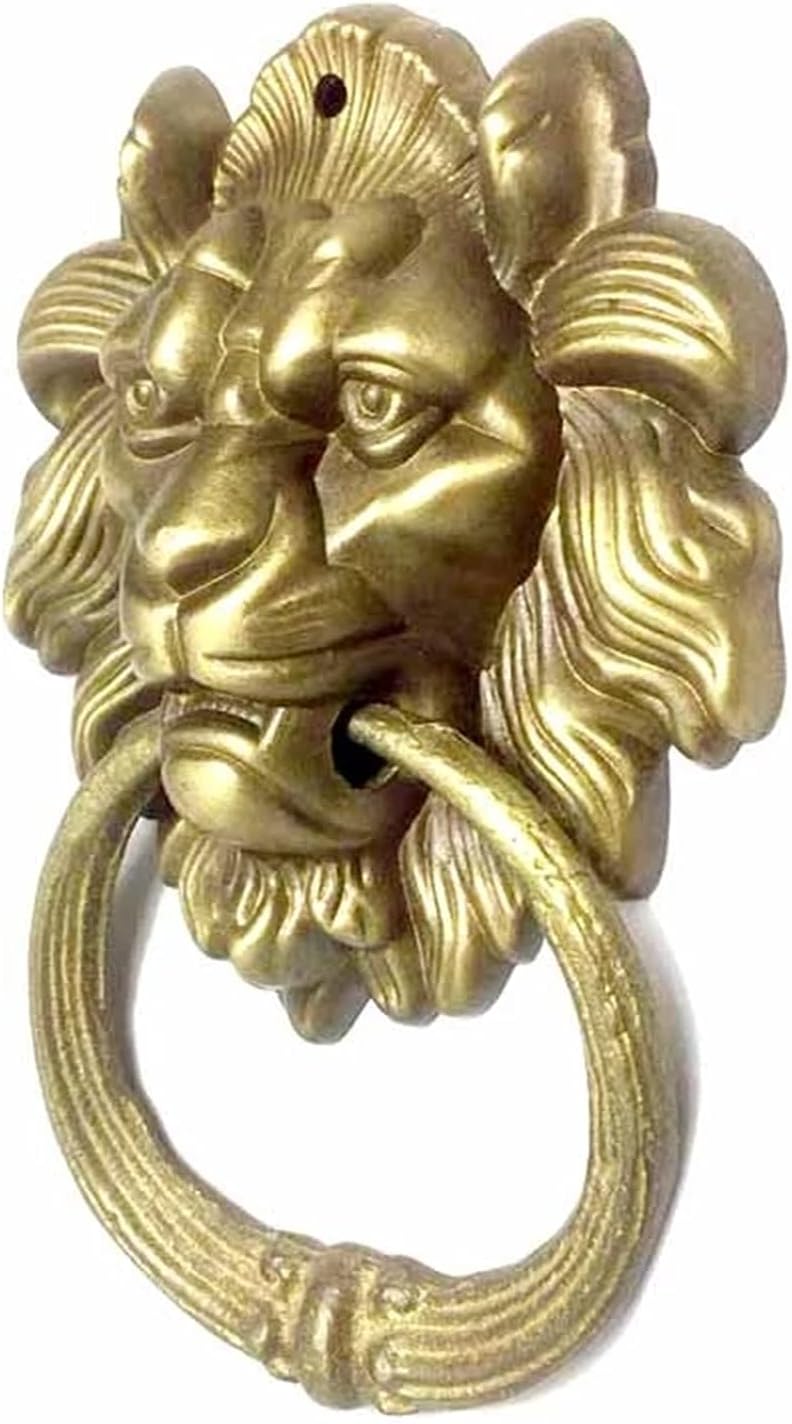 Дверной молоток в виде льва