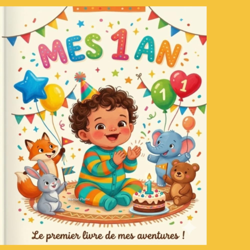 Mes 1 an.: Léo fête ces 1 an.