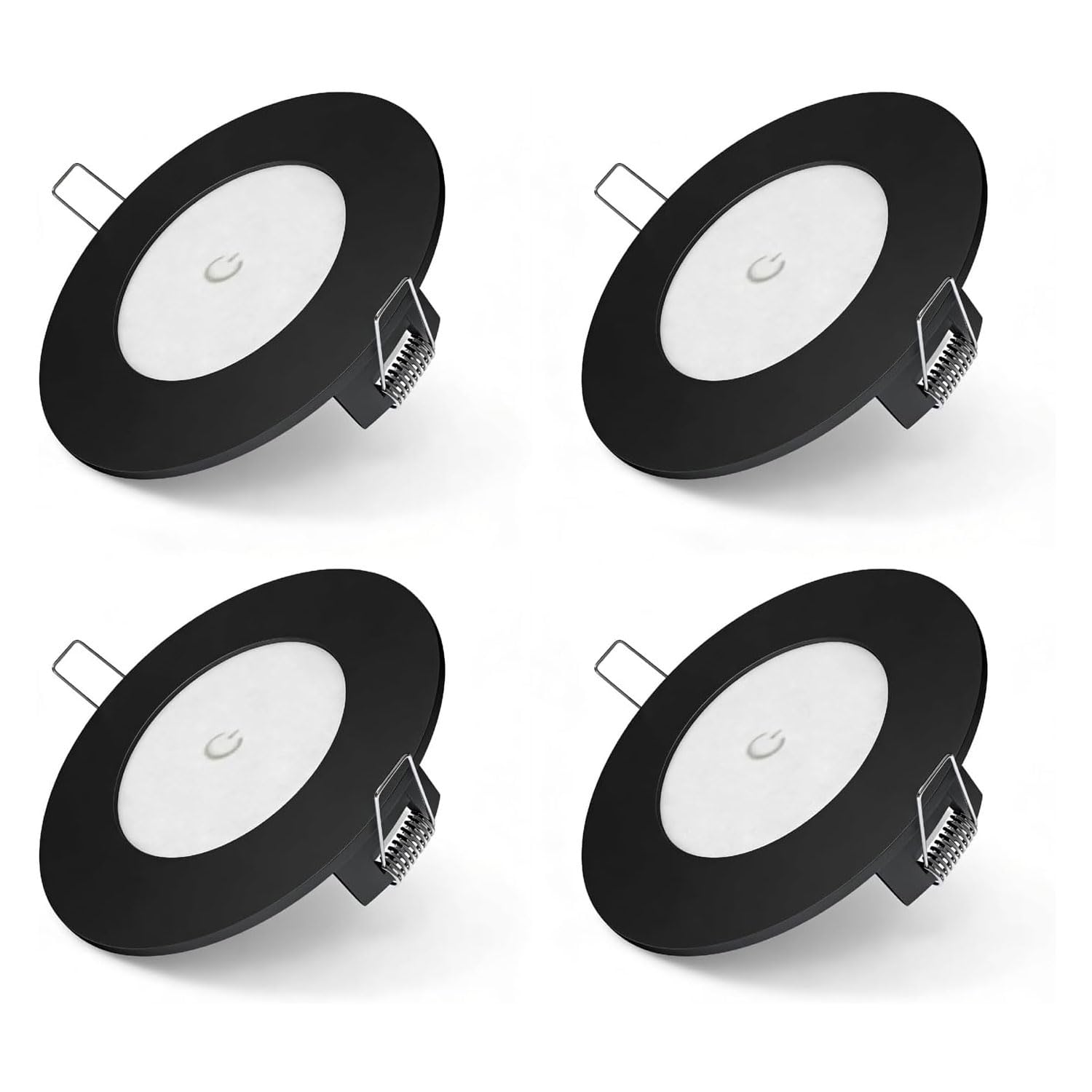 D-lite Foco LED empotrable para autocaravana, 12 V, con interruptor táctil