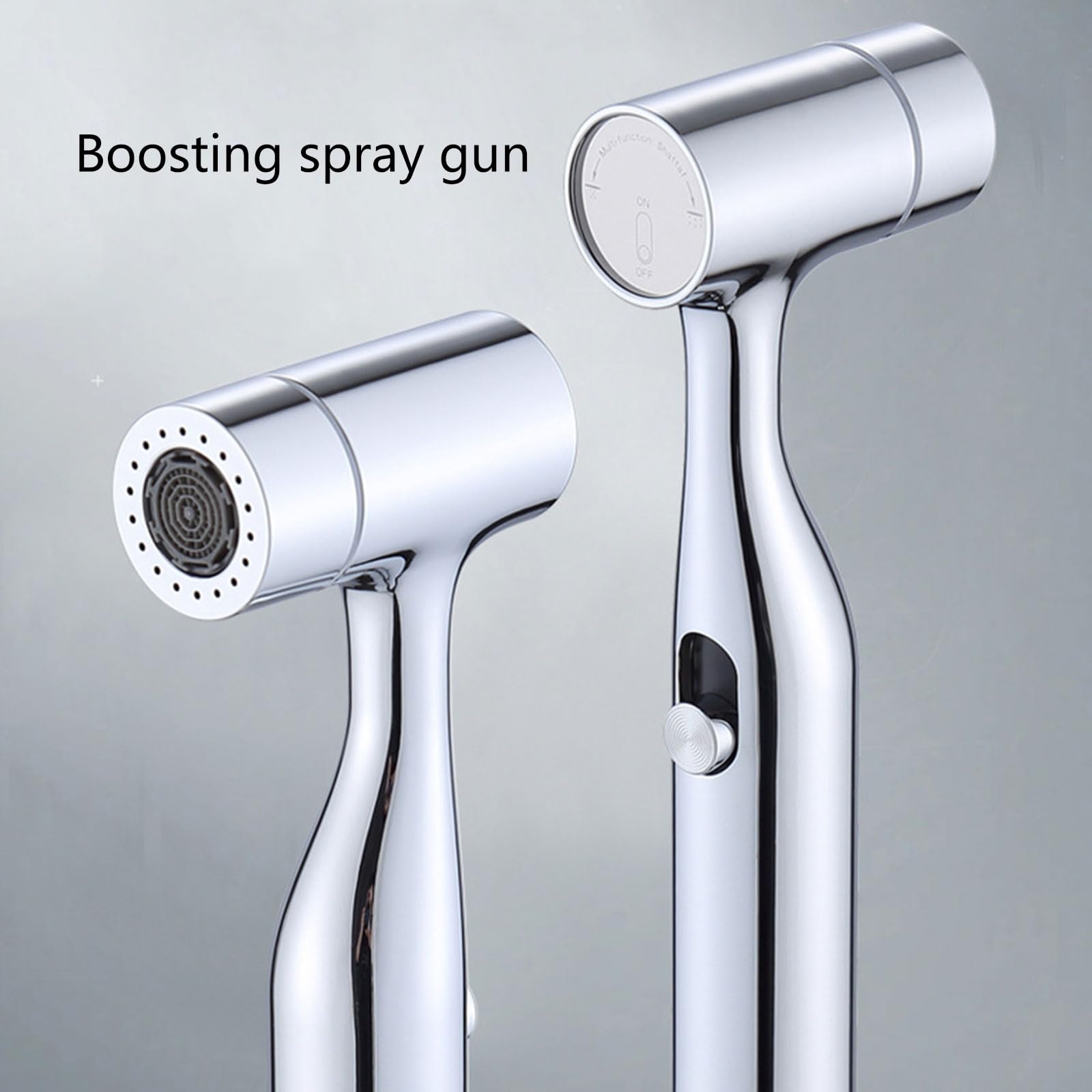 ABS Handheld Toliet Washer Portable Pressurizing Bidet Versatile Attachment Lightweight For Washing — view 6