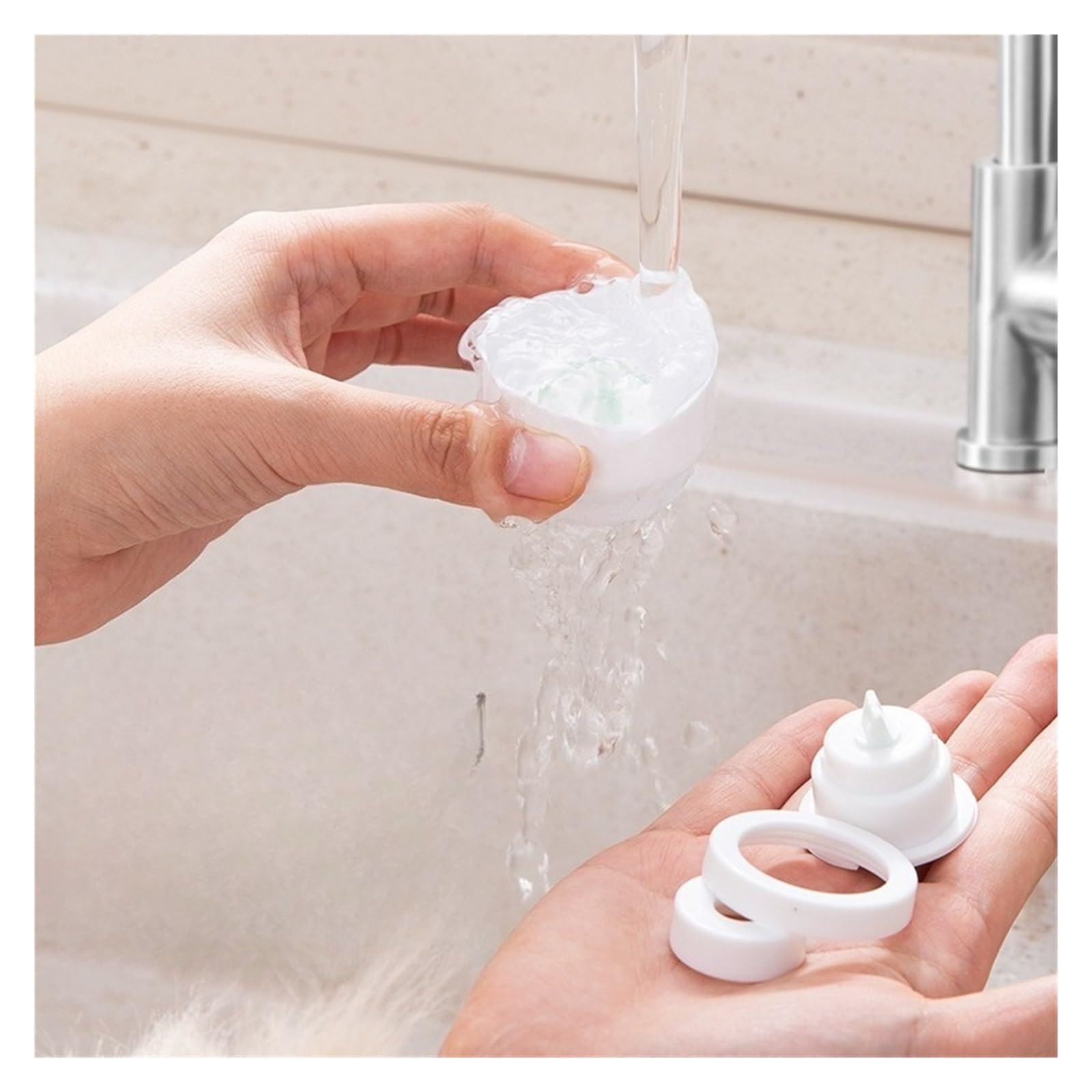 Dispenser di dentifricio con sensore automatico ABS, porta spazzolino da denti parete, organizer elettrico for bagno senza trapano, plastica igienica(R)