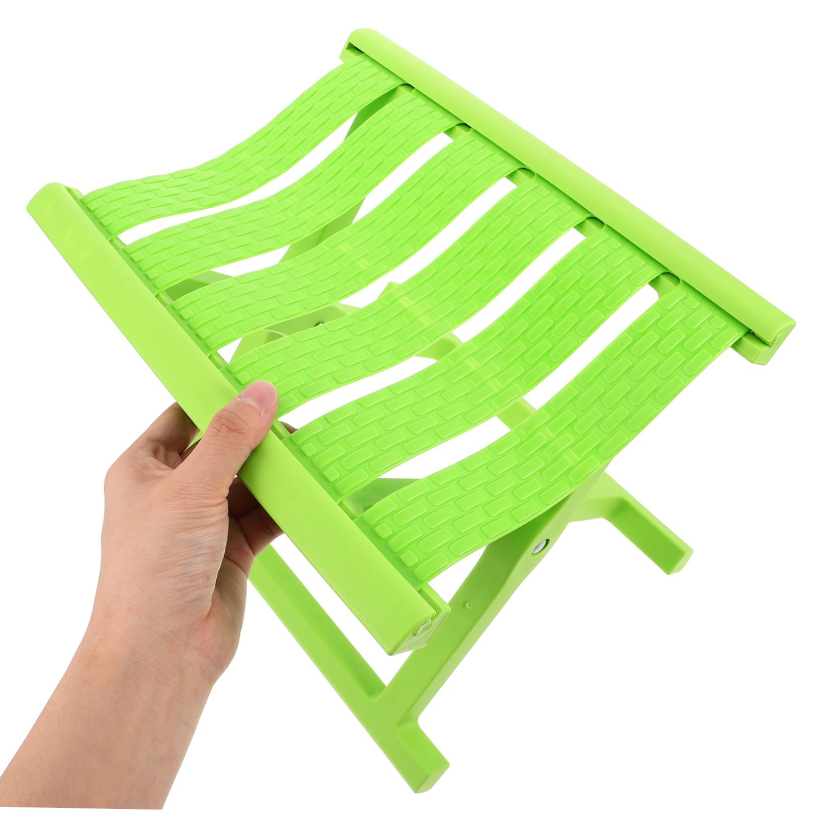 UPKOCH Tabouret Pliant Portable Plein Air Chaise et Ergonomique pour Camping Randonnée et Barbecue Vert