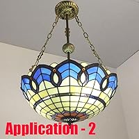 Vista 3 de Cadena decorativa de hebilla de ciruela de bronce dorado antiguo de 30 pulgadas para iluminación colgante (bronce dorado)