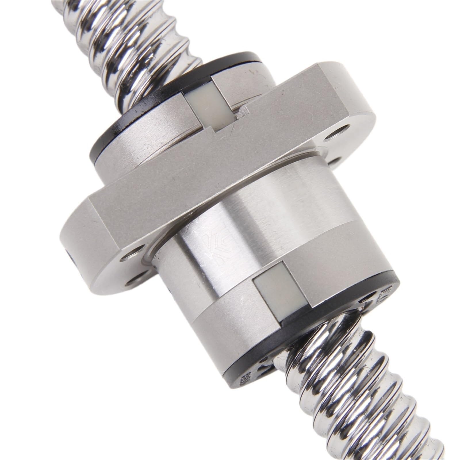 Metal Ball Screw nut end Processing 200-1000mm SFY2550 Ball Screw High Speed Ball Screw Lead 50mm Precision Thread Screw End Machined(400mm)