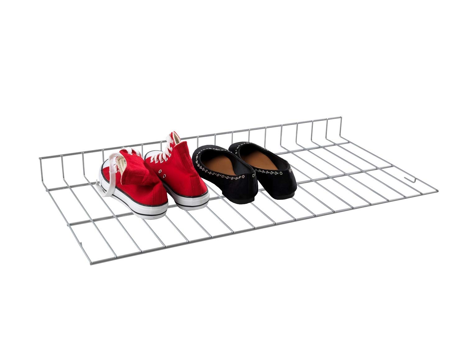 Schuhrost - Alufarbig - 72 x 35 cm