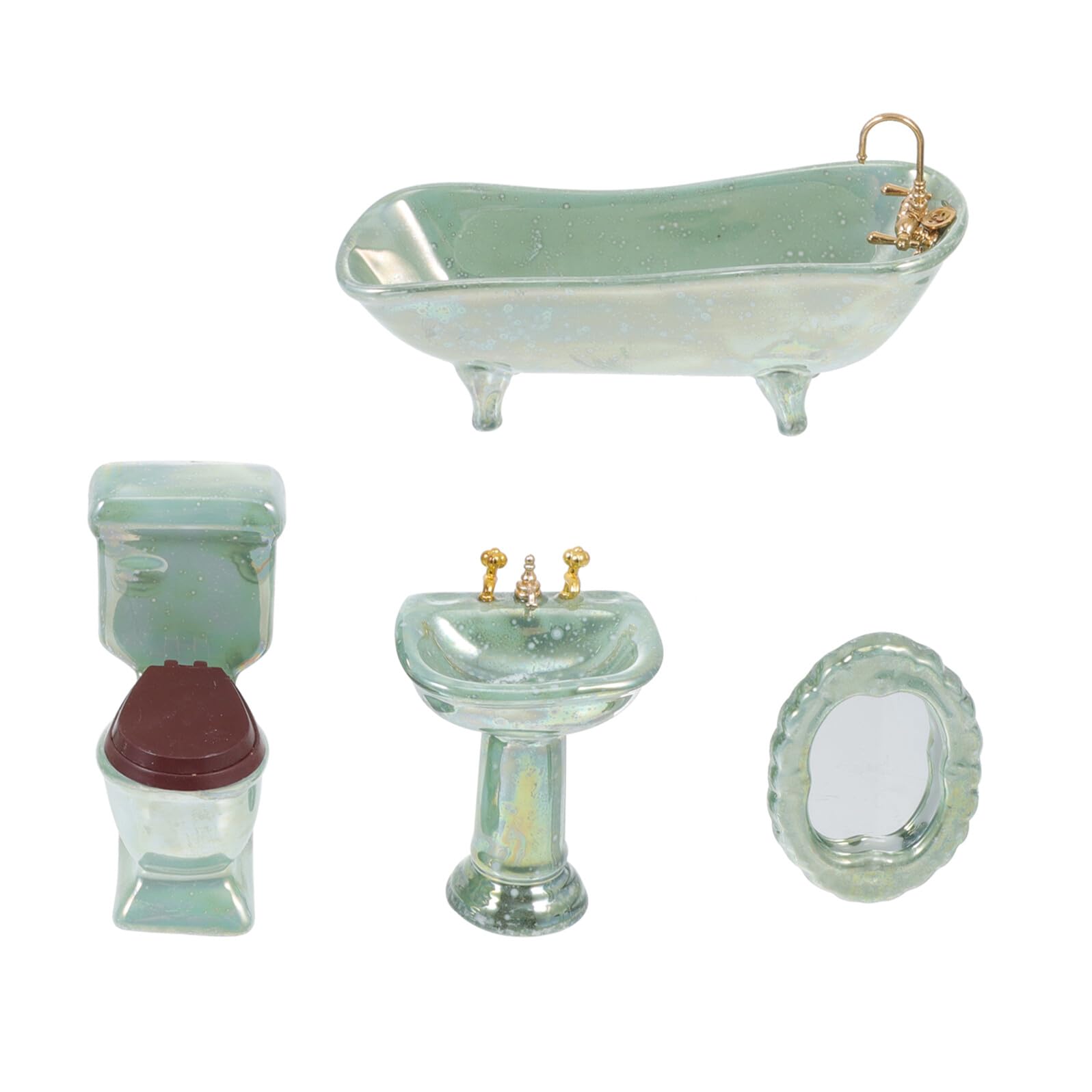 12 per Casa delle Bambole Accessori Decorativi per Gioco Genitore-Figlio e Ambienti in Miniatura