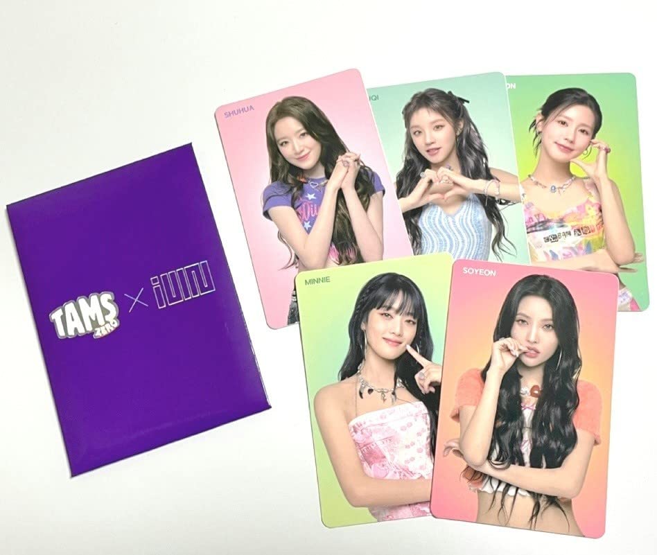 Amazon.co.jp: 限定1(G)I-DLE(ヨジャアイドル)TAMS トレカ5枚セット 
