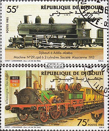 Prophila Collection Gibuti 439-440 (Completa Edizione) 1985 Tedesco Ferrovie (Francobolli per i Collezionisti) ferrovia