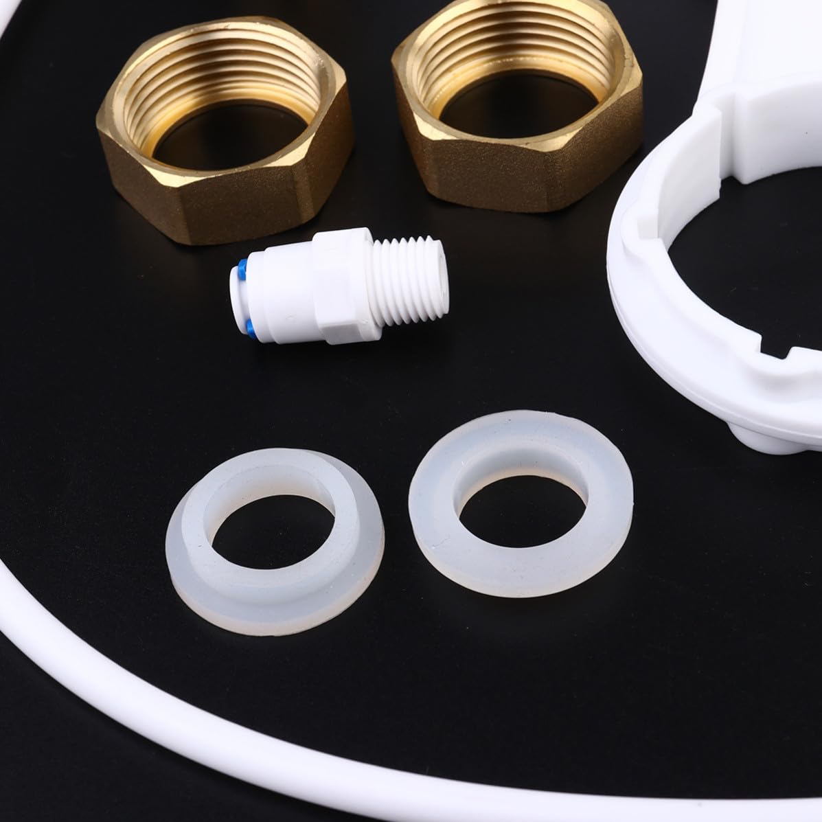 Filtro Frontal del Grifo Descalcificador para Baño 189l/h Dorado