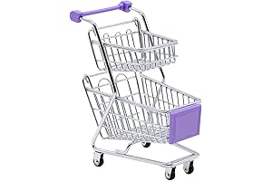 Mini Shopping Cart Desktop Organizer Storage