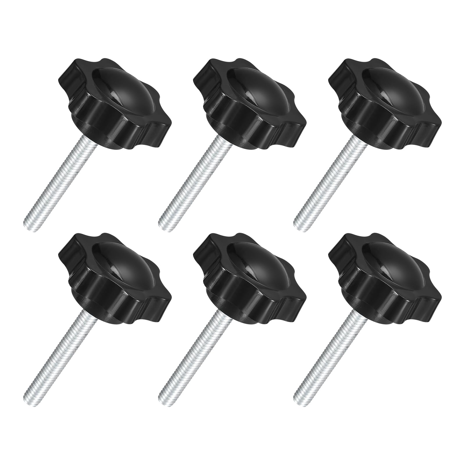 Boutons de rechange M6 x 40 mm contre les poignées cassées, serrage manuel plastique uxcell garanti