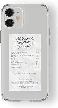 Multitronic iPhone 12 Uyumlu Michael Jackson Thriller Alb m Fi i Tasar m Bask l   effaf K l f
