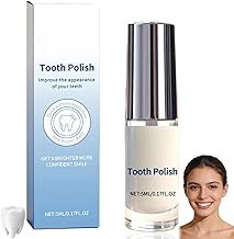 Tooth Polish, White Tooth Paint Instant Whitening, Gentle Whitening Paint for Teeth, Teeth Polish Varnish for Stain Coverage, Brightening and Polish Teeth in Minutes, Long Lasting Teeth Polisher