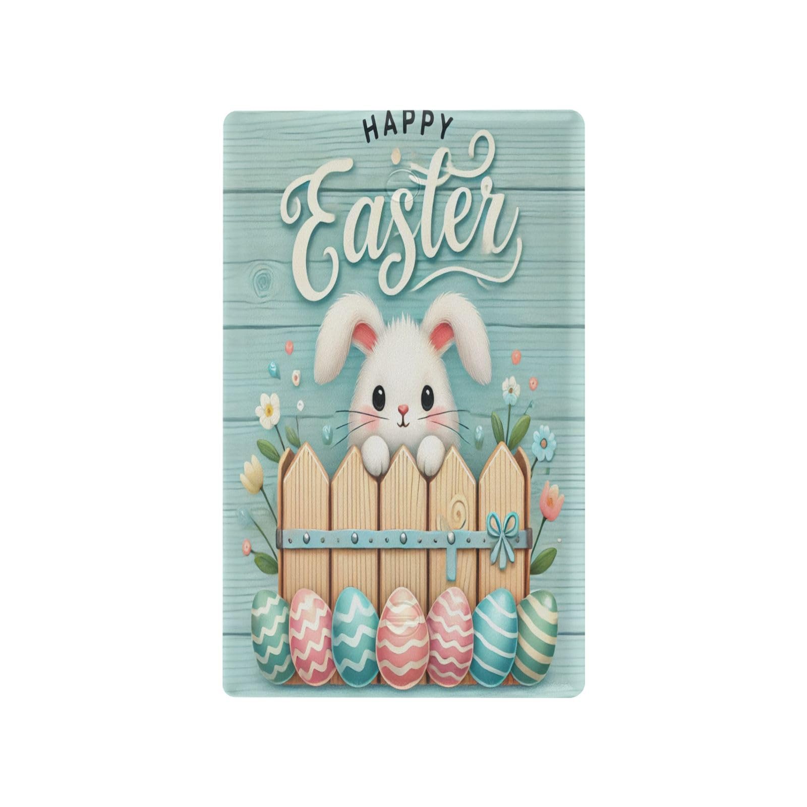 Easter Egg Light Switch Cover Decorative Receptacle Outlet Wall Plate Guard Plastic Wall Outlet Cover for Home Decor Room Bedroom Bathroom (Unused Outlet Cover)