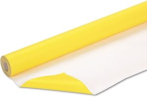 Fade-Resistant Bulletin Board Paper for Enhanced Visibility and Durability - Canary Yellow