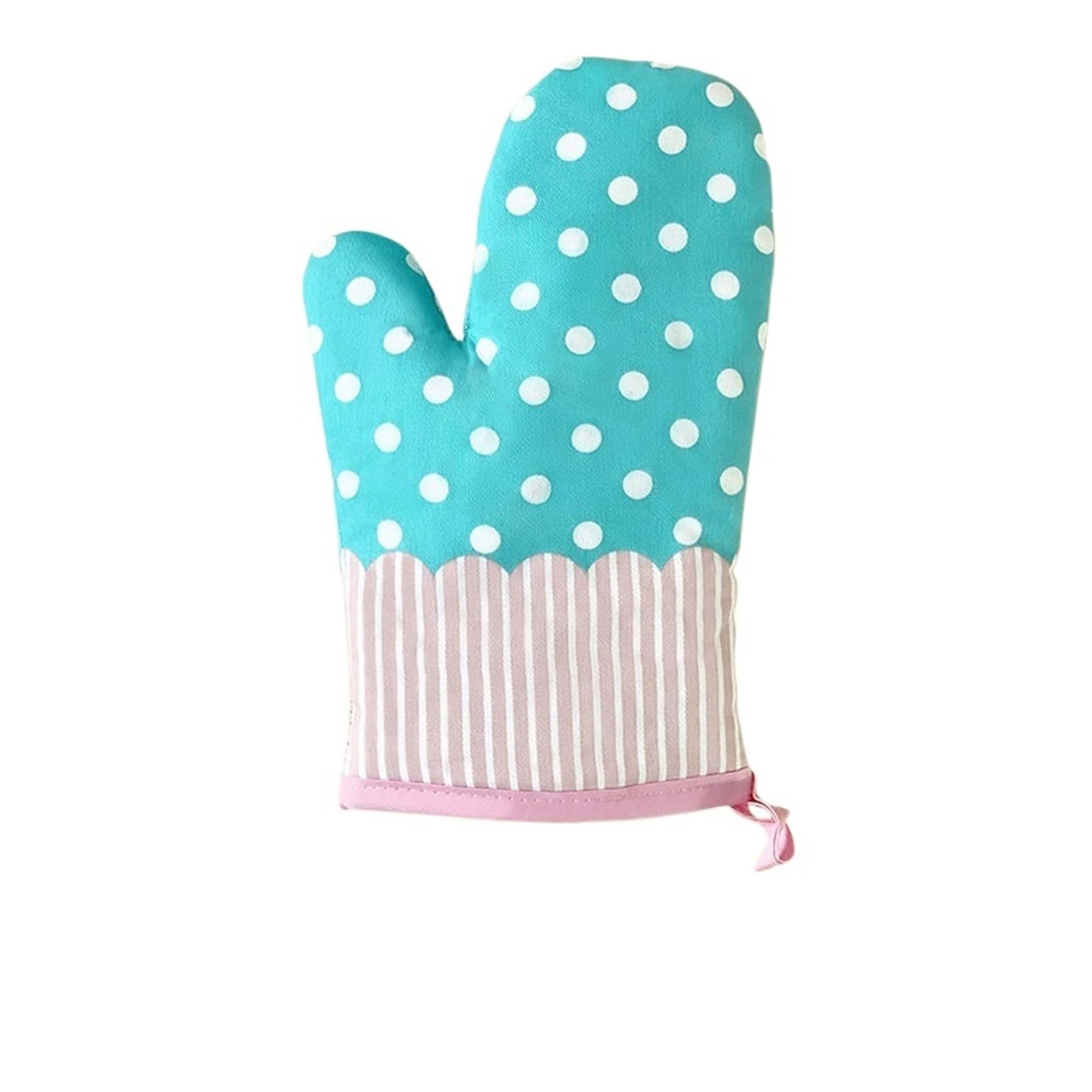 MRKU Baking Mitts Cooking oven gloves 1PS Microwave Insulation Heat Resistant for Grilling