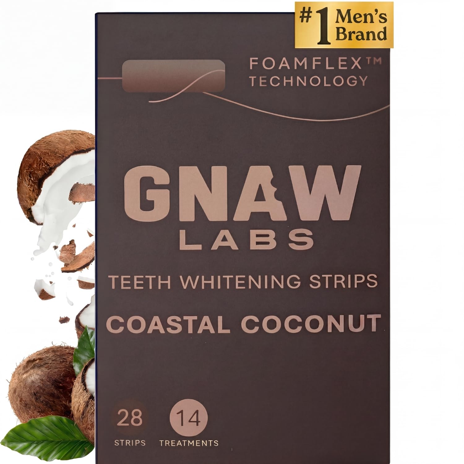 Teeth Whitening Strips for Men Professional At-Home Whitening Kit