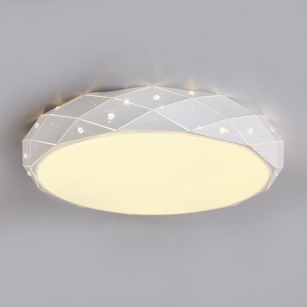 Lampadaires circulaires chambre lumière à trois couleurs moderne EE