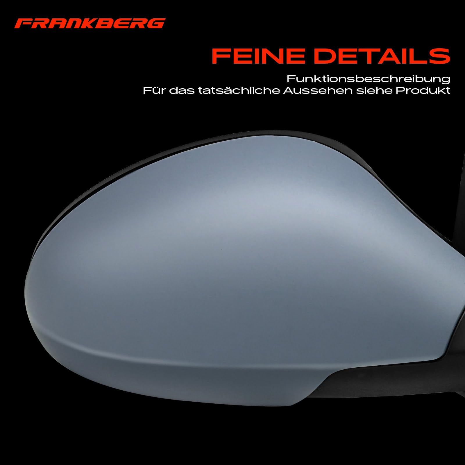 Frankberg Espejo exterior eléctrico derecho de 3 Polos 51000024616