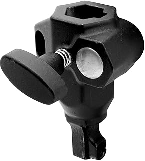 Kupo Double Socket w/Safety Spring Pin - Black (KD704111)