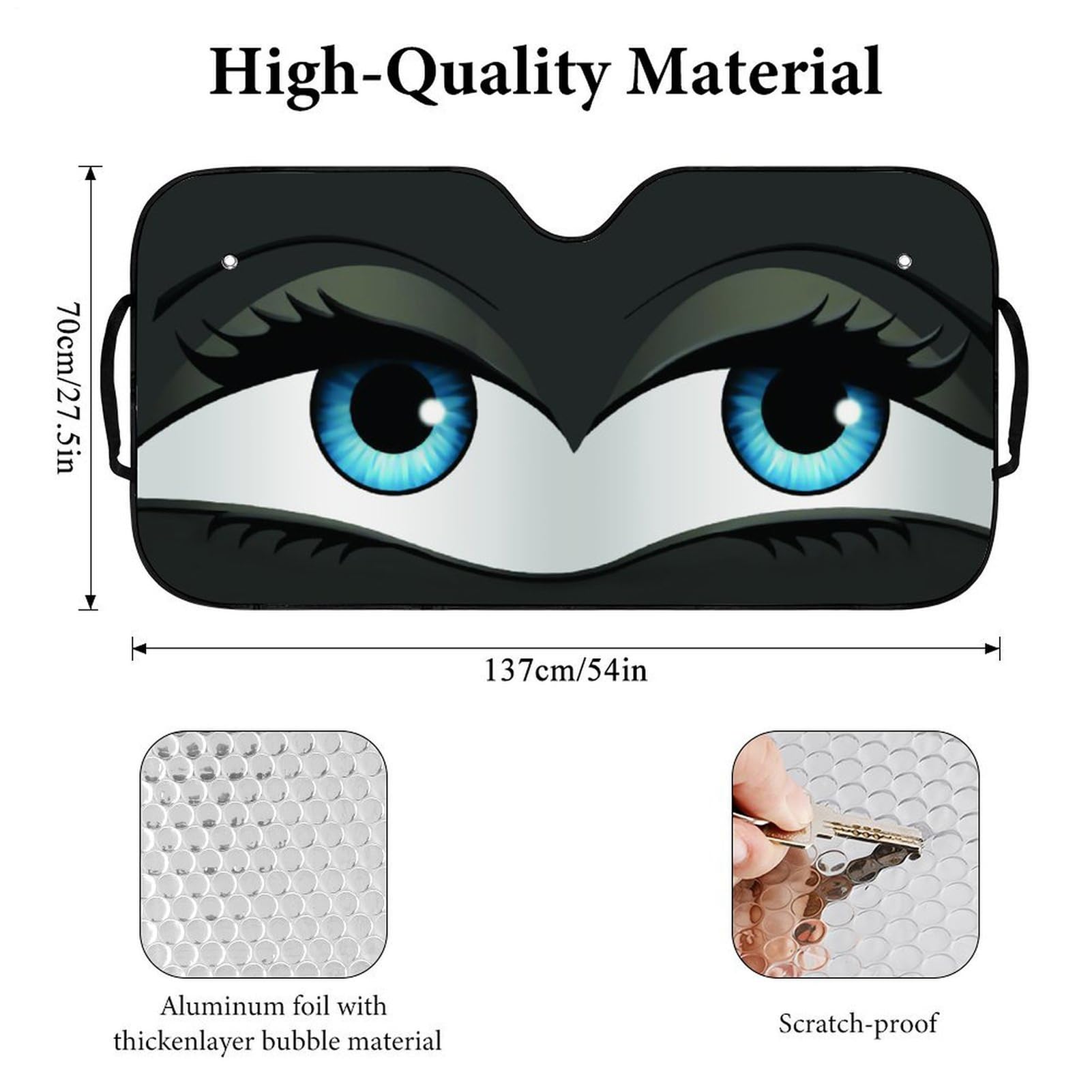 Parasol Delantero Plegable Protector De Parabrisas Medi... | Envío Gratis