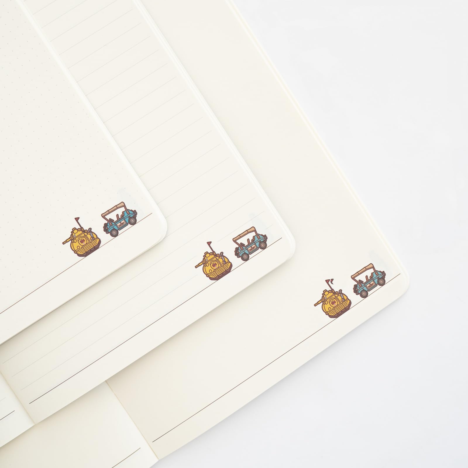 Set 3 Quaderni A5 Grupo Erik - The Great Wave Of Kanagawa, Carta Avorio 80g/m², Copertina Flessibile, Hokusai Collection - Foto 2