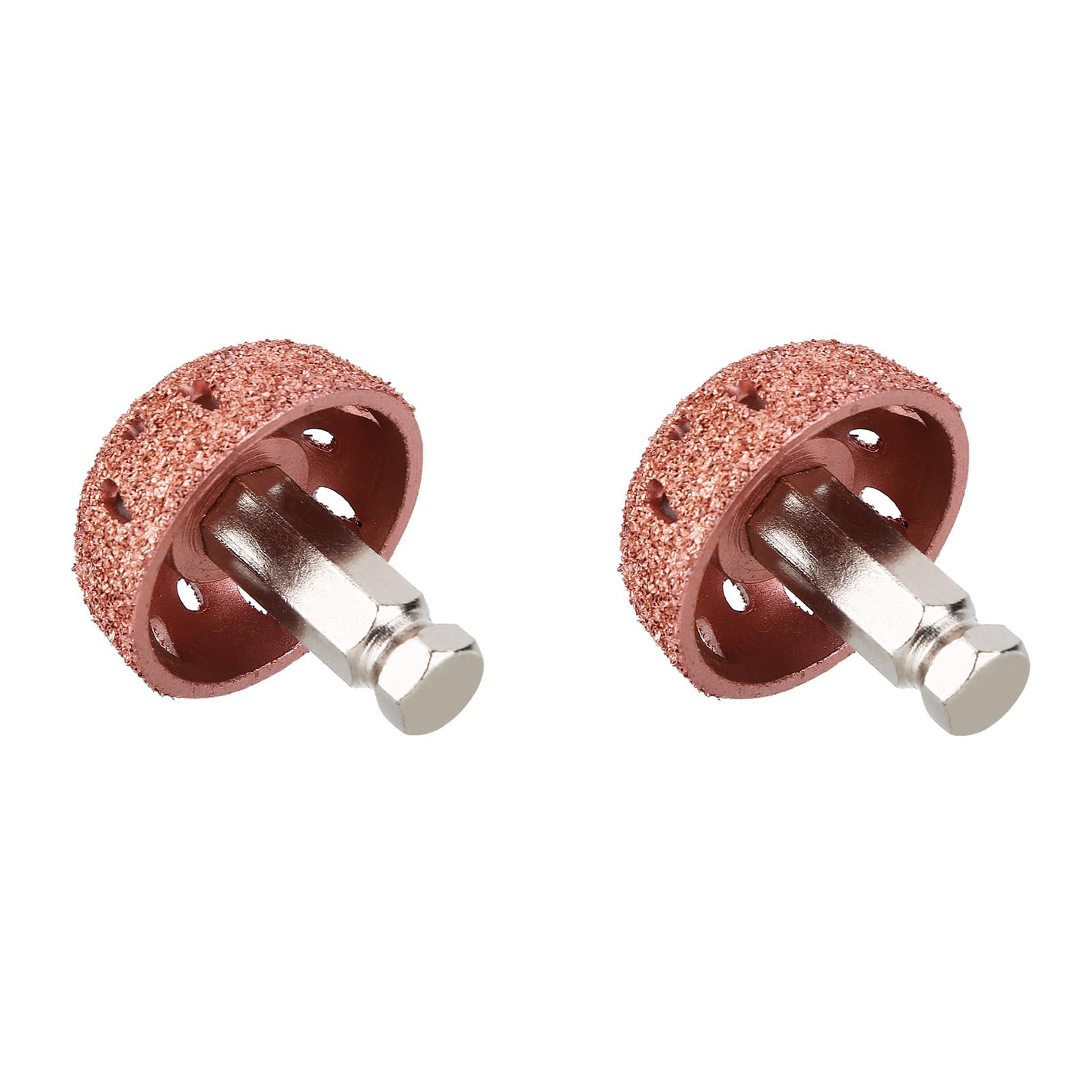 2pcs tungsten steel buffing wheels, 38mm tire repair grinding head with linking rod, coarse grit buffing wheel | buffingtire repair | tire buffing wheel | tire repair tools for car